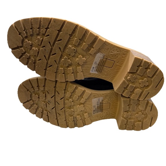 Maurices Boot Women Size‎ 8.5 Brown Crista Sherpa Collar Pull Ankle Bootie Faux - Picture 6 of 7